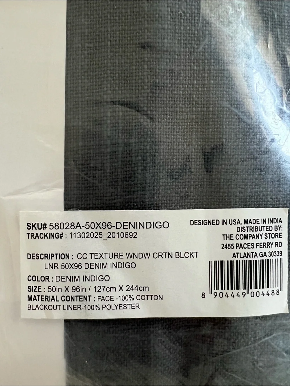 The Company Store Textured Blackout Curtains